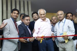 Shri H. S. Vyas, Past President and father figure of IPCA inaugurating the stall